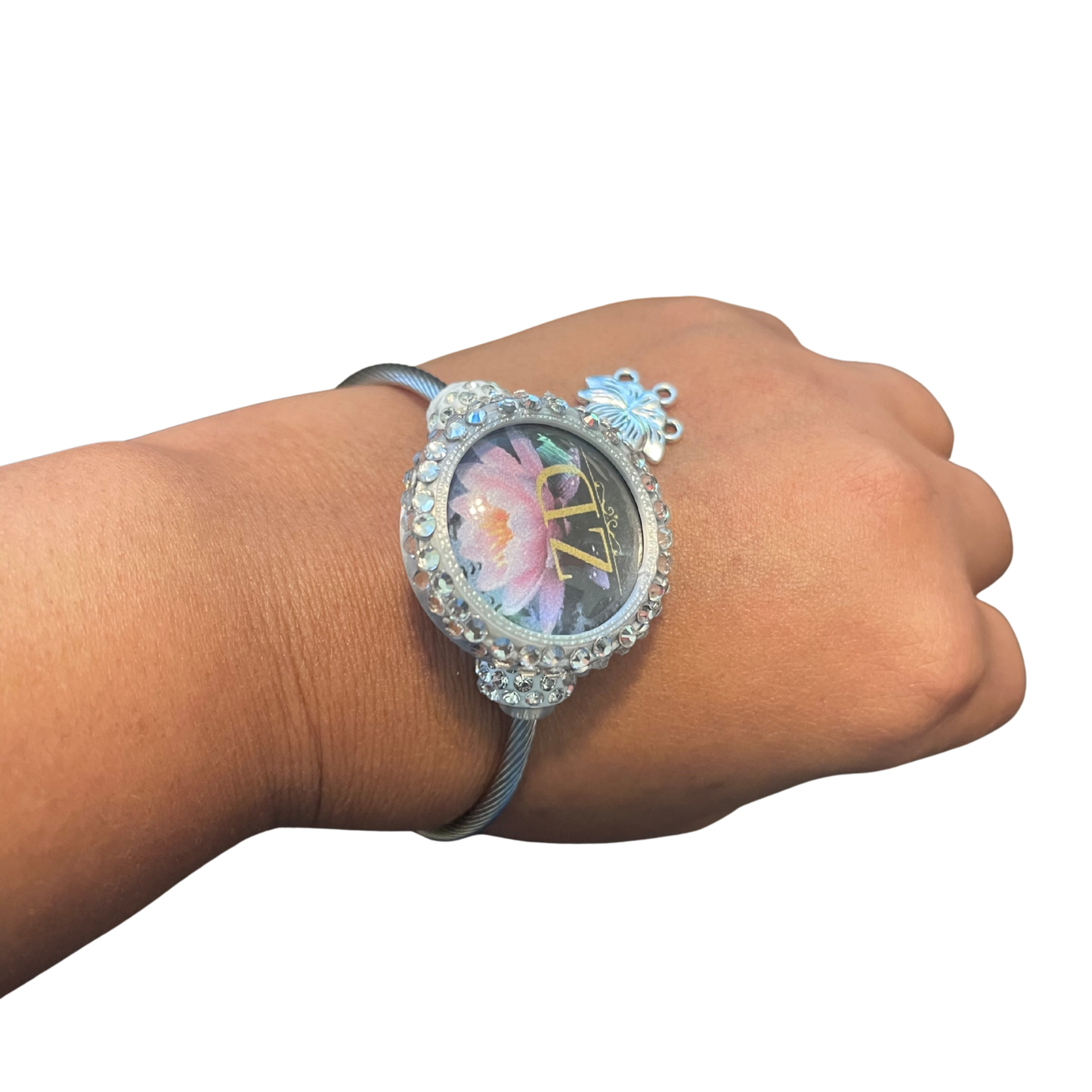 NFC Business Card Charm Bracelet: Digital Profile Sharing