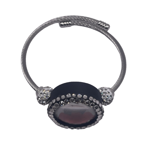 NFC Business Card Charm Bracelet: Digital Profile Sharing