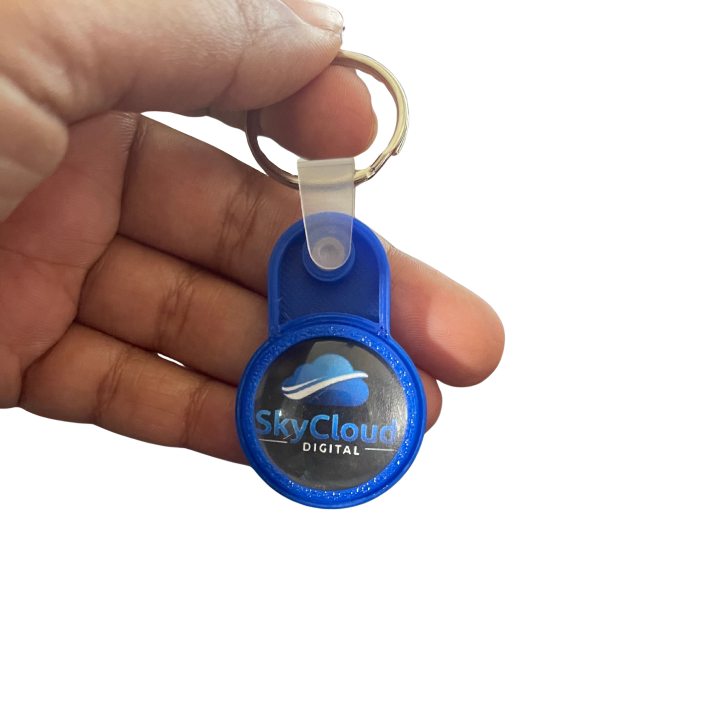 NFC Keychain Tag: Digital Business Card, Contactless Profile Sharing