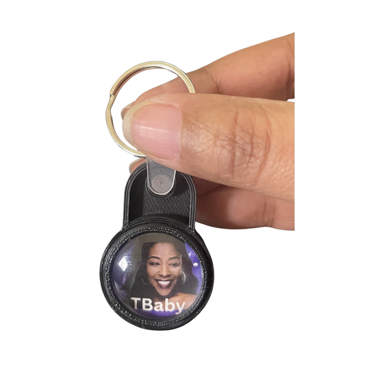 NFC Keychain Tag: Digital Business Card, Contactless Profile Sharing