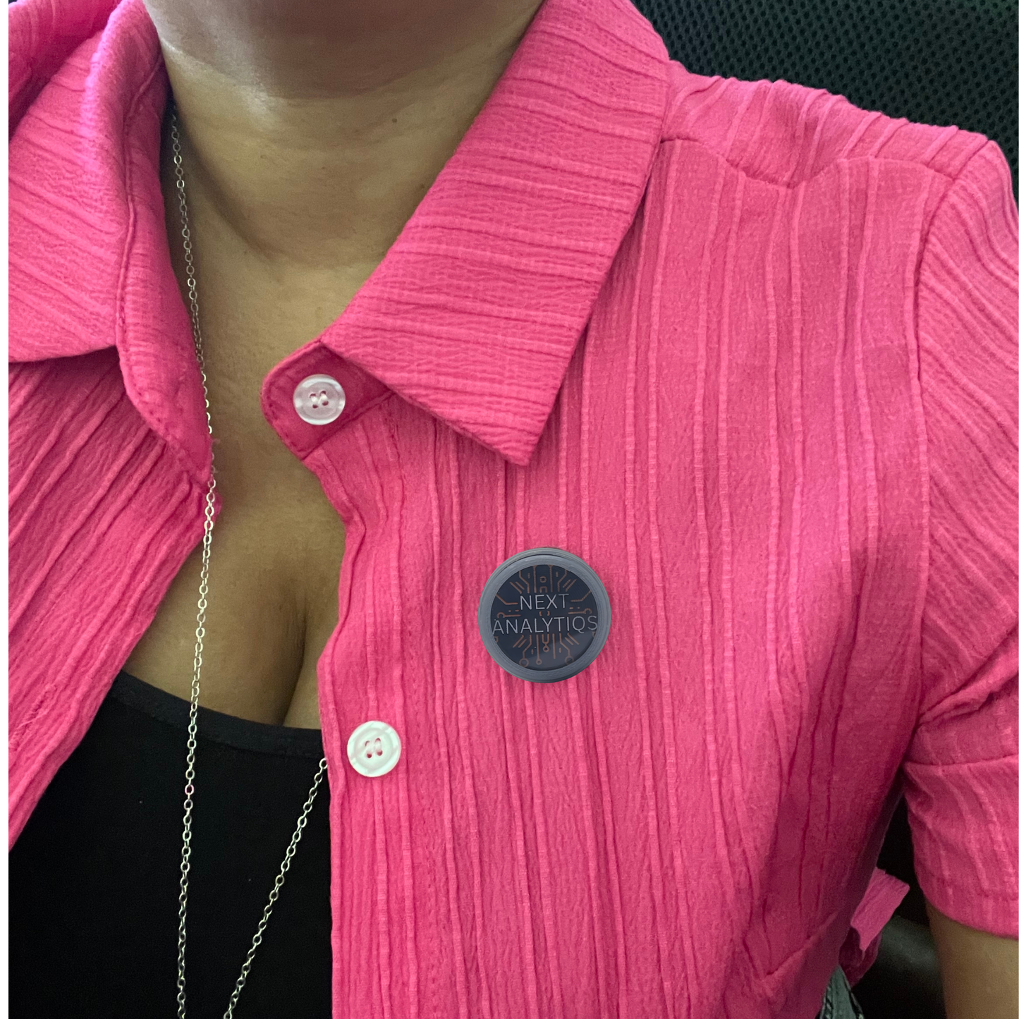 NFC Business Pin: Instant Contact Sharing, Custom Logo