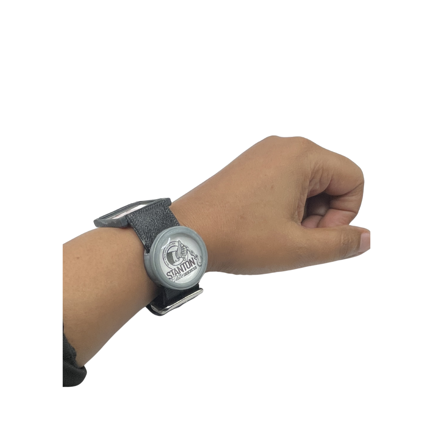 NFC Watchband Slide Link: Contact Info Sharing