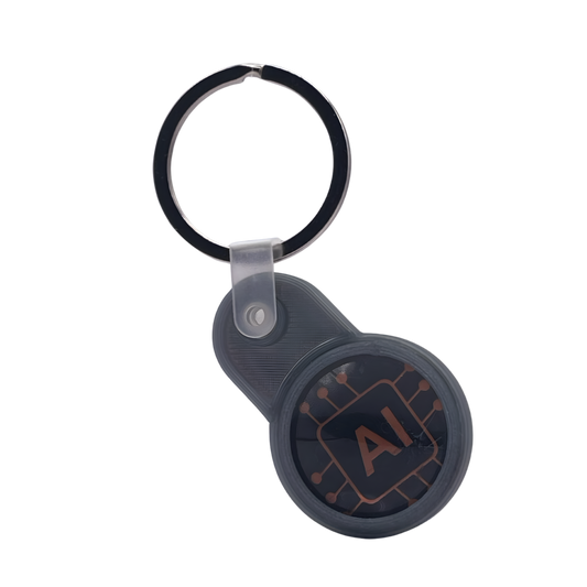 NFC Keychain Tag: Digital Business Card, Contactless Profile Sharing